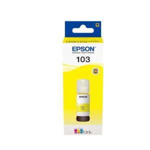 EPSON-103 ECOTANK YELLOW PRINTER INK BOTTLE
